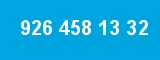 926 458 13 32 926 458 13 32